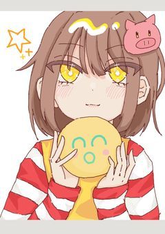 イラスト部屋、‼️