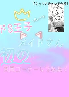 ドS王子とメイドさん、初の質問こーなーしてみた！