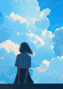 空が綺麗と思えた日