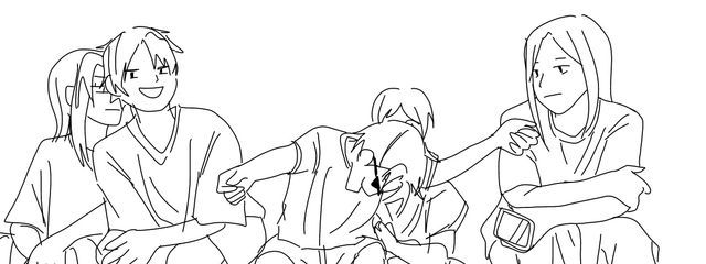 フラスコ人間さんの壁紙画像