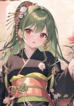 【実氵兄者】翡翠色の少女は幸せに憧れる