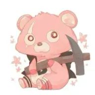 ピンクの熊さんのアイコン画像