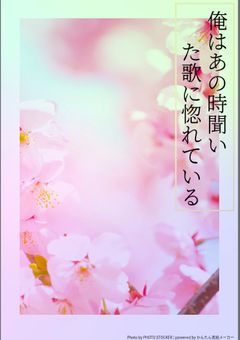 俺はあの時聞いた歌に惚れている