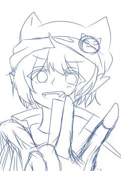 sha多めのイラスト