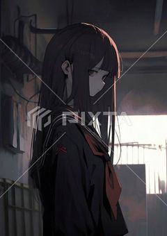 不登校少女