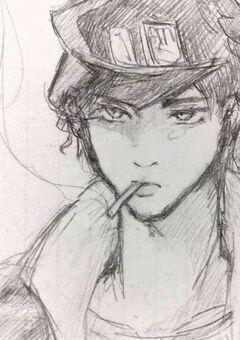 わかめのジョジョ絵！