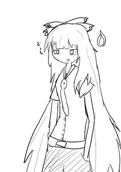 不死身と白沢が雄英高校とわきあいあい