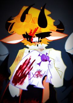 黄色い悪魔はただ泣きました。