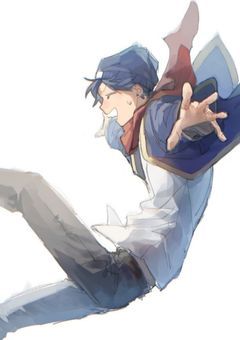 盗賊が盗んだ青い少年が輝く物語