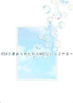 RSAで虐められたからNRC行ってやる←