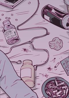 　睡眠剤　は　もう　ありません　。