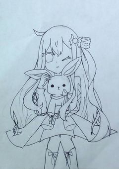 あんずのイラスト展覧会