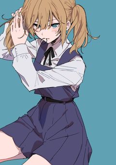 ぶりっ子を演じます