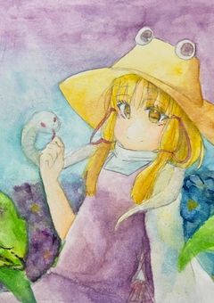 第二回‼︎東方キャライラストコンテスト【風地星神】