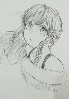 旧府県キャラデザ線画イラスト部屋