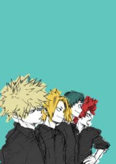 爆豪勝己＆切島鋭児郎＆上鳴電気＆瀬呂範太ver「仮想敵