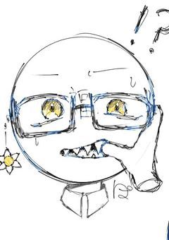 主のイラストを載せる！