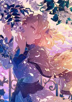 割れた硝子に映る私