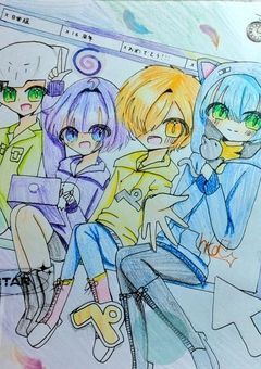 実況者学園青春物語。