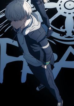 ヘッドホンと狐面