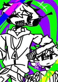 ただ葡萄組を見たい主の自己満の小説です