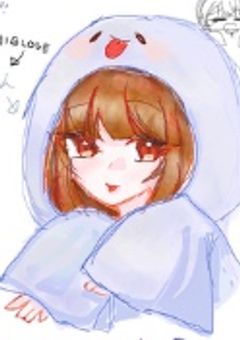 絵チャで描いた絵上げる