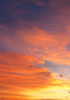 夕映えの街