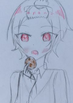 人見知りな可愛い桃の弟