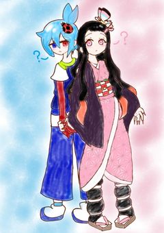プリンプ組+アルシェが鬼滅の世界に ⁉