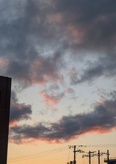 空の写真と雑談