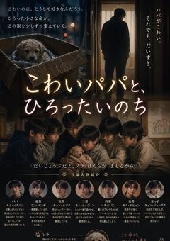 こわいパパと、ひろったいのち