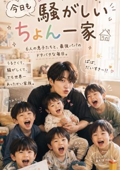 " 今日も騒がしい ちょん一家 "