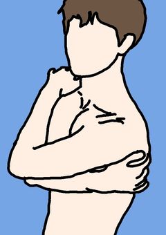 露出男子