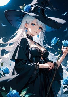 余 命 1 年 の 青 薔 薇 の 魔 女 __