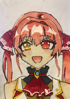 イラスト描く！(アナログ)