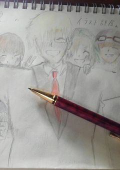 関西弁実況者のイラスト(?)