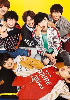 なにわ男子と紅一点𓂃 𓈒𓏸