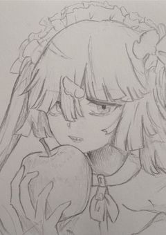 好きな曲(ほぼボカロ)のサムネイラスト描く部屋