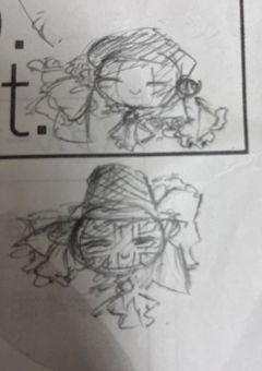友達のイラスト投稿するとこ