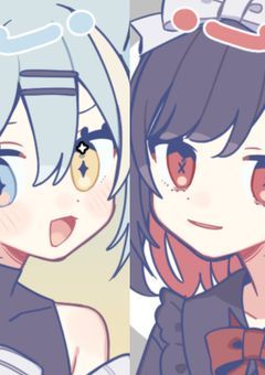 🖤🍎👑　×　💛🩵🌙✨
