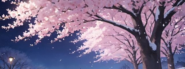 夜桜 ゆきさんの壁紙画像