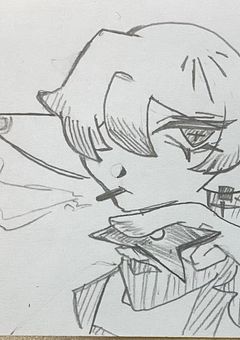 🥷　灰皿と蛍石　🪔