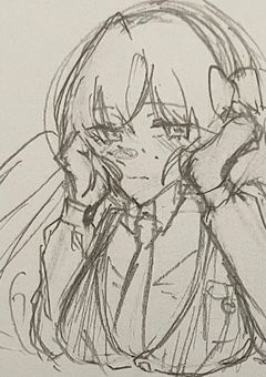リンバスの絵を描く