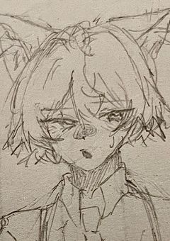 リンバスの絵を描く