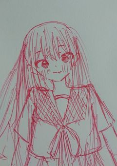 つまんない下手な絵