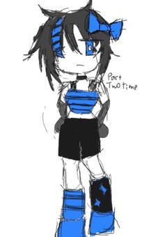 〈イラスト〉　落書きとかアナログしか無いのよ。