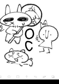 とち狂った俺のOCを投稿するとこ