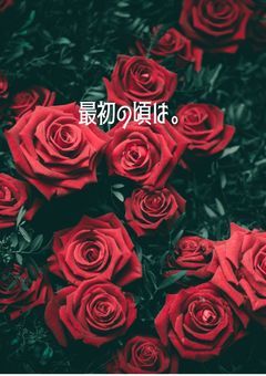 最初の頃は。