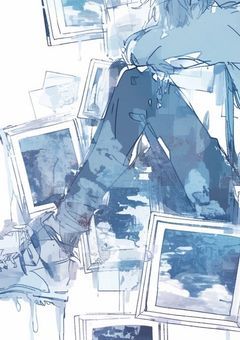 　⟡.·　紺碧に滲む悪夢　