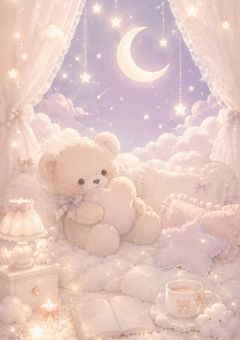 🧸︎︎☁🌙✨️